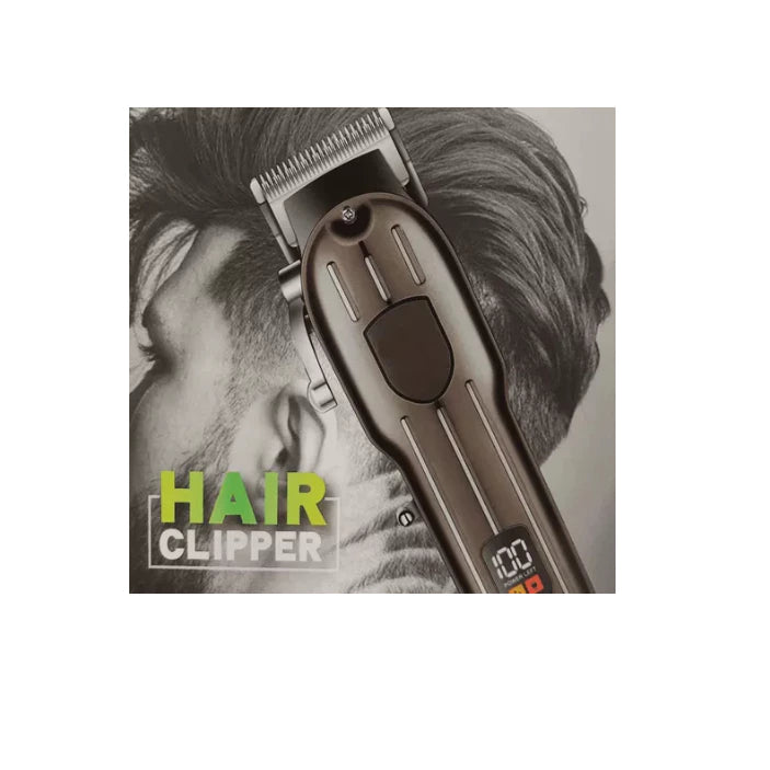 Máquina De Cortar Cabelo Profissional Sem Fio Recarregável