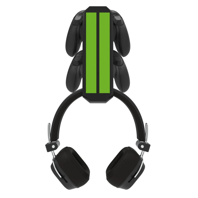 Suporte de Parede Compatível com Headset e 2 Controles para Xbox ou PlayStation