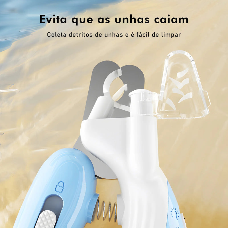 Cortador de Unhas para Cães e Gatos com LED – Aparador de Unhas Pet