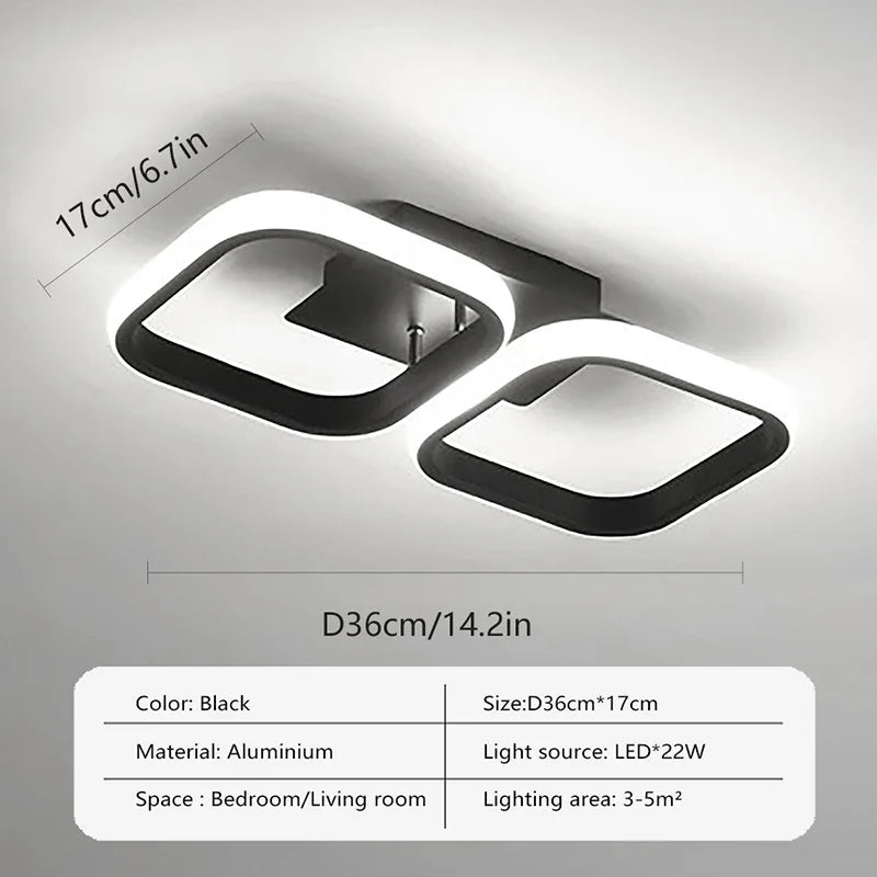 Luminária LED Moderna - Iluminação Elegante para Todos os Ambientes